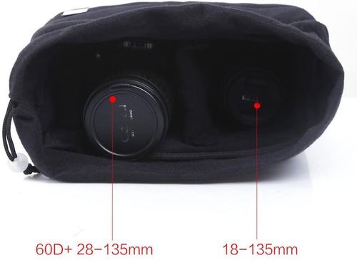 Bolsa de fotos para cámara réflex a prueba de golpes partición acolchada para Sony Canon Nikon DSLR Shot - Imagen 3 de 14