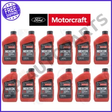 Motorcraft Mercon LV Automatic Transmission Fluid 12 Quarts Pack (For Ford) 