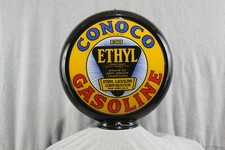 CONOCO MINUTE MAN ETHYL GAS PUMP GLOBE