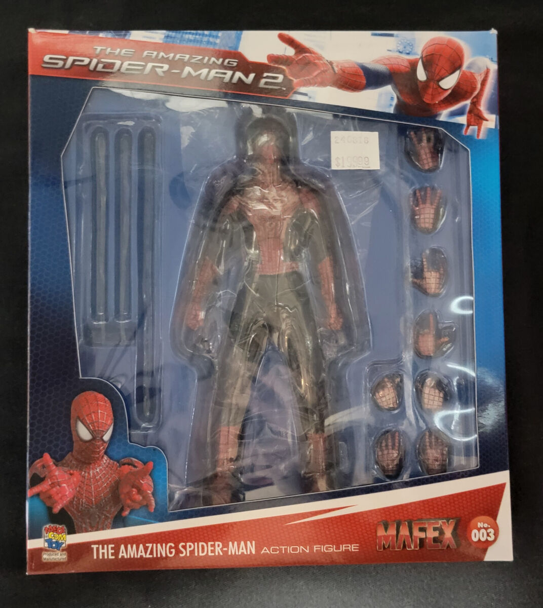 Medicom MAFEX The Amazing Spider-man 2 Action Figure No.003 Medicom MAFEX The Amazing Spider-man 2 Action Figure No.003