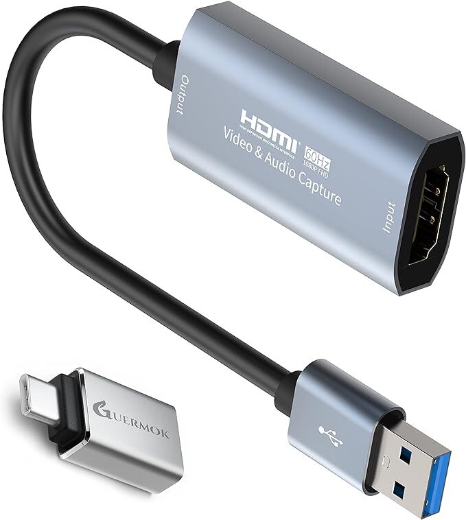 Usb C Low Latency Capture Card Video Capture Card, Guermok - Main Image