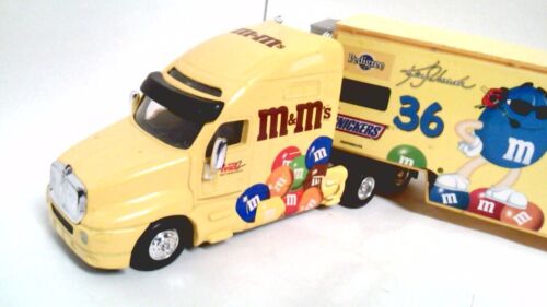 Hot Wheels~Racing Team Transporter~1998~NASCAR~Ernie Irvin~#36~M&M's~Racing - Imagen 4 de 15