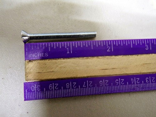 FABORY U24540.016.0175 #8-32 x 1-3/4" Flat Head Slotted Machine Screw, 4000 pk. - Picture 2 of 4