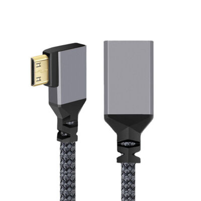 Cablecc 4K Type-C MINI HDMI Male to HDMI Female Extension Cable for DV MP4