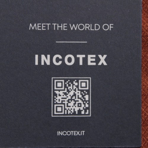 Pantalones chinos/informales Incotex nuevos con etiquetas talla 50 (34 EE. UU.) en mezcla de algodón naranja liso - Imagen 5 de 17