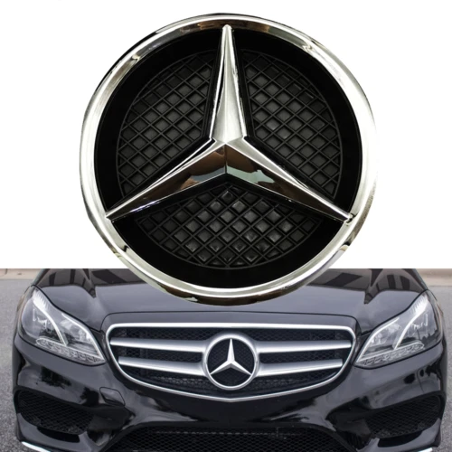 For 2011-15 Mercedes Benz Front Grille Star Emblem Badge Logo E350 CLS550 E300 Foto 4 de 4
