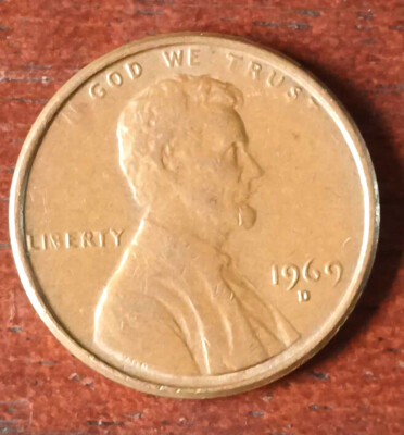 1969 D Lincoln Memorial Penny Missing Letters ERROR | eBay