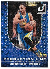 2014-15 Donruss Production Line Assists Swirlorama Stephen Curry