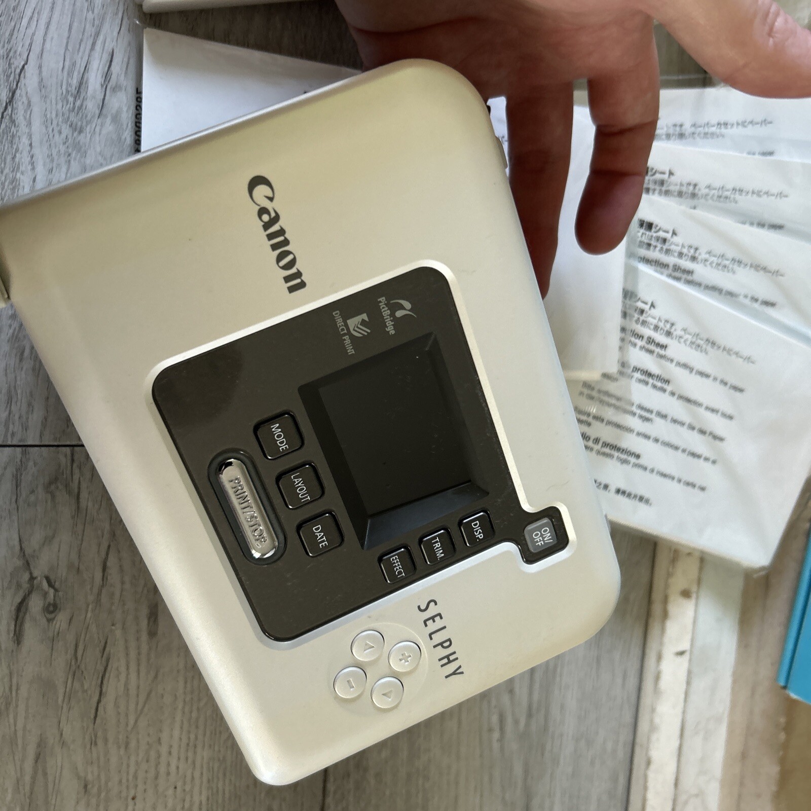 Canon Selphy CP730 Compact Photo Printer Portable Unused In Box eBay