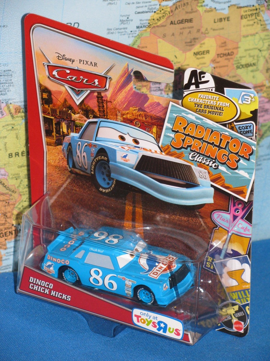 DISNEY PIXAR CARS DINOCO CHICK HICKS RADIATOR SPRINGS
