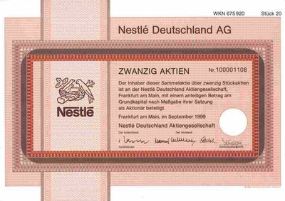 Nestle 1999 Maggi Herta Schoeller Libby Sarotti Alpenmilch Herta Frankfurt 20 er