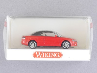 Wiking 1323830 Audi A4 Cabriolet geschlossen rot wie NEU! OVP BL 1705-09-69