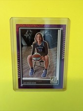 2025 Panini Donruss WNBA Elizabeth Kitley #66 Purple Shimmer  /99 Las Vegas Aces