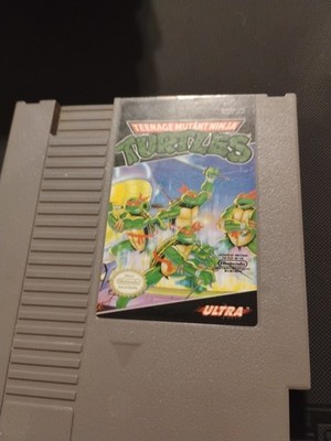 Teenage Mutant Ninja Turtles Nintendo NES Ultra Games 1988