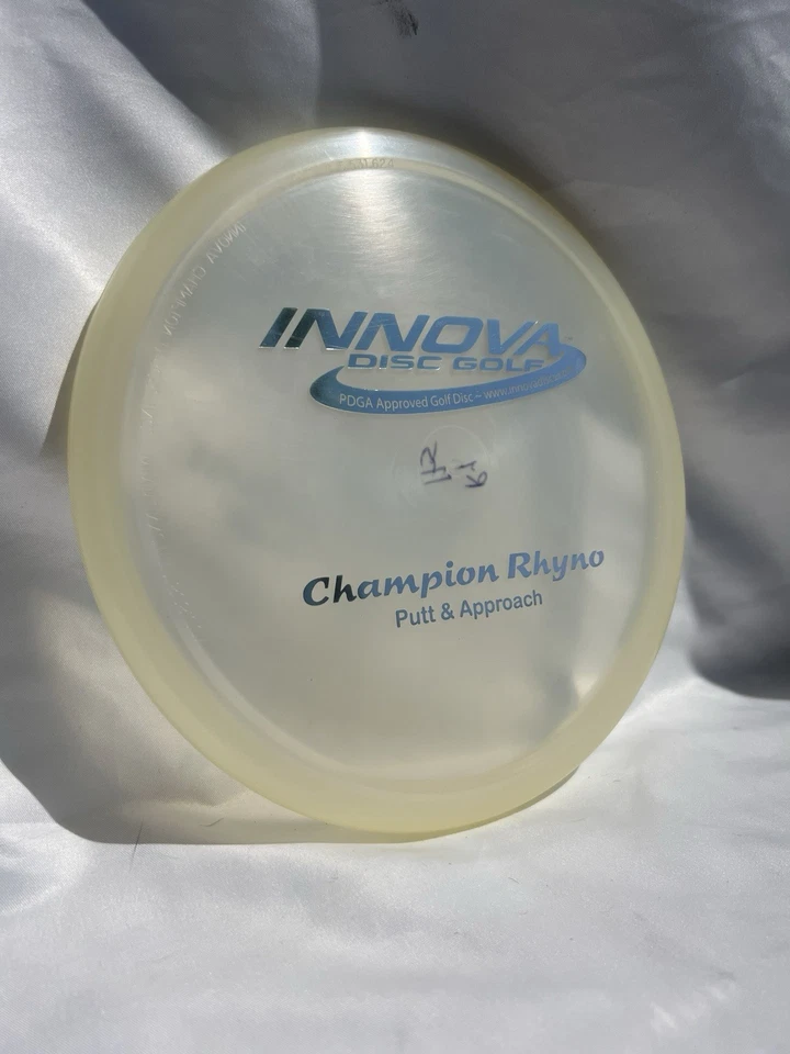 ❄️ INNOVA PFN CHAMPION RHYNO 175g ICE SAN MARINO ❄️ COLOR RARO OOP BLANCO TRANSPARENTE Foto 2 de 4