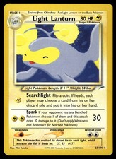 Light Lanturn 23/105 WOTC Neo Destiny Rare Pokemon Card - LP on eBay