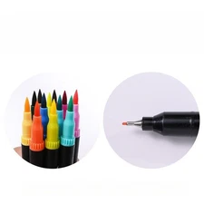 24 color Double-ended Art Markers Primary and Seacondary Colors