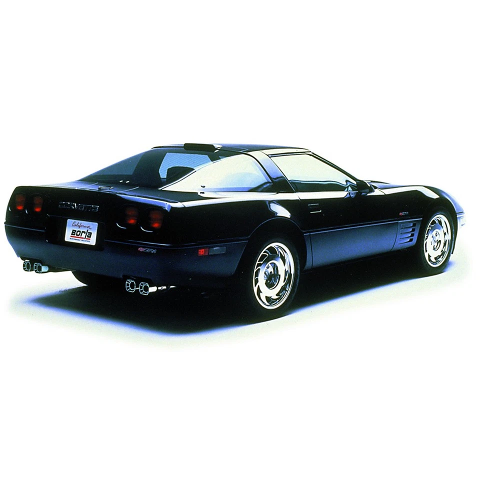 Escape trasero de eje de acero inoxidable tipo S Borla 11376 para Corvette C4 1984-1991 5,7 L V8 Foto 2 de 4