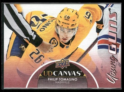 2021-22 Upper Deck Young Guns Canvas #C217 Philip Tomasino - Nashville Predators