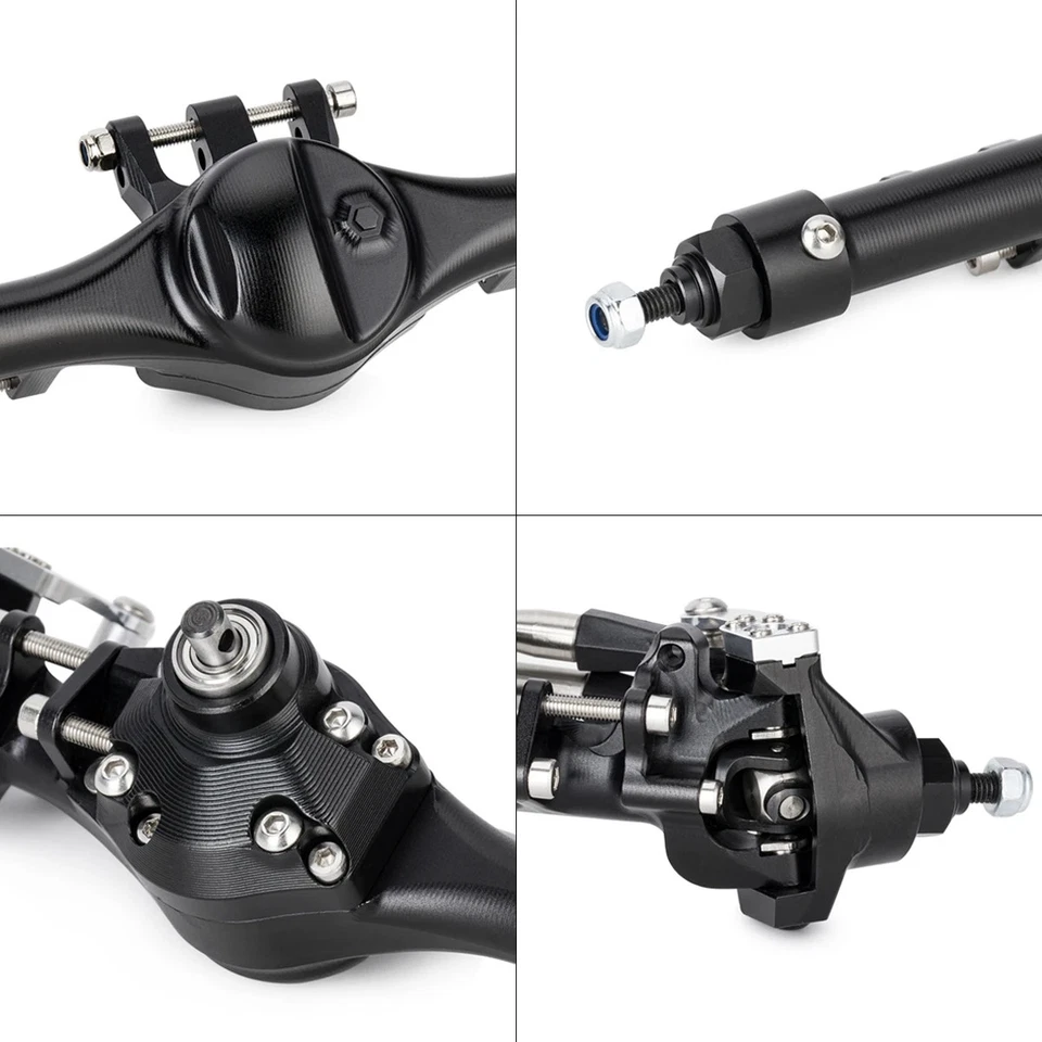 CNC Alum F10T Offset Straight Axle Set for VS4-10 Axial SCX10 II Chassis Upgrade - Image 3 of 4