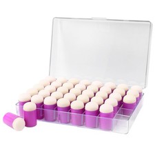 40 PCS Sponge Finger Daubers Case Applying Spreading Ink Paint Glue Detail