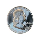 1960 FRANLIN HALF DOLLAR SUPERB GEM CAMEO PROOF