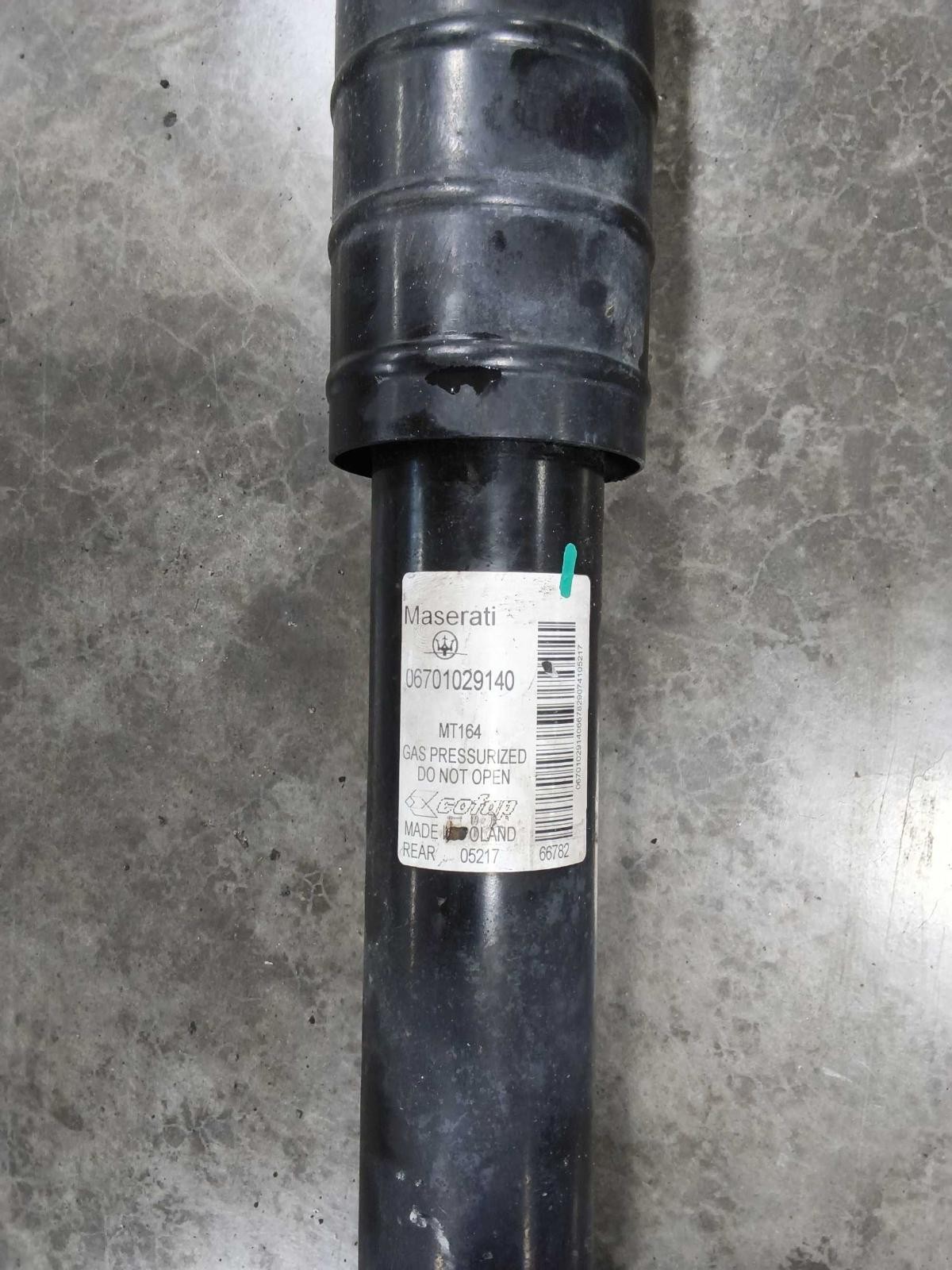 Maserati Ghibli 2017 Rear Damper P/N 670102917