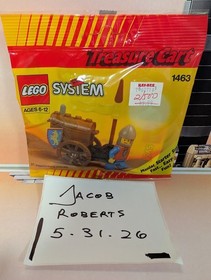 LEGO 6062 Battering Ram and 1463 Treasure Cart