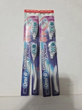 Oral-B Cross Action Power Soft 2 Replacement Brush Heads 2004 2 PACK NEW 