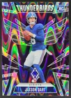 2025 Panini Phoenix Jaxson Dart Thunderbirds Silver Seismic /99 RC Giants SM4