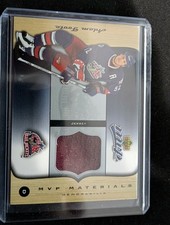 Adam Foote 2005-06 UD MVP Materials Jersey Patch Avalanche 🔥 Game Used NHL