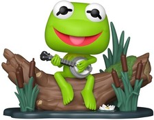 Funko POP! Deluxe: The Muppets - Kermit with Banjo [New Toy] Deluxe Ed, Vinyl
