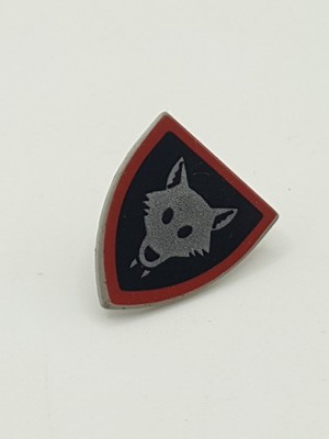 Lego  3846p44 Schild aus Castle Wolfpack Ritter aus 6038 6075 6105