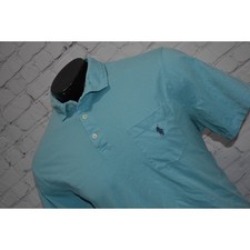Polo Ralph Lauren Golf Polo Shirt Mens XL Front Pocket Cotton Short Sleeve Blue