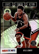 2019-20 Hoops Premium Stock #26 Kyle Lowry Lights Camera Action Holo