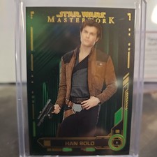 2019 Topps STAR WARS Masterwork #91 - Han Solo - Alden Ehrenreich 17/99