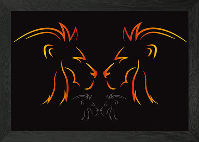 raja sing gerahmtes Wandbild Poster Leinwanddruck Bild