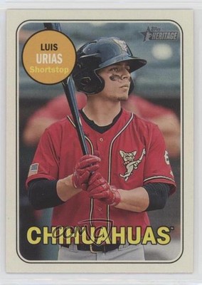 2018 Topps Heritage Minor League Edition Glossy Luis Urias #160 0p1n