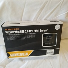 Monoprice Networking USB 2.0 Print Server - Connect USB printer to network share