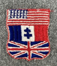 INSIGNE FFI RESISTANCE LIBERATION CROIX LORRAINE DE GAULLE LIBE WWII WW2 1944