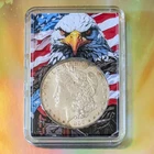 1899 O MORGAN 90% Fine Silver Dollar Custom Slab/Case NEW ORLEANS MINT COIN $1