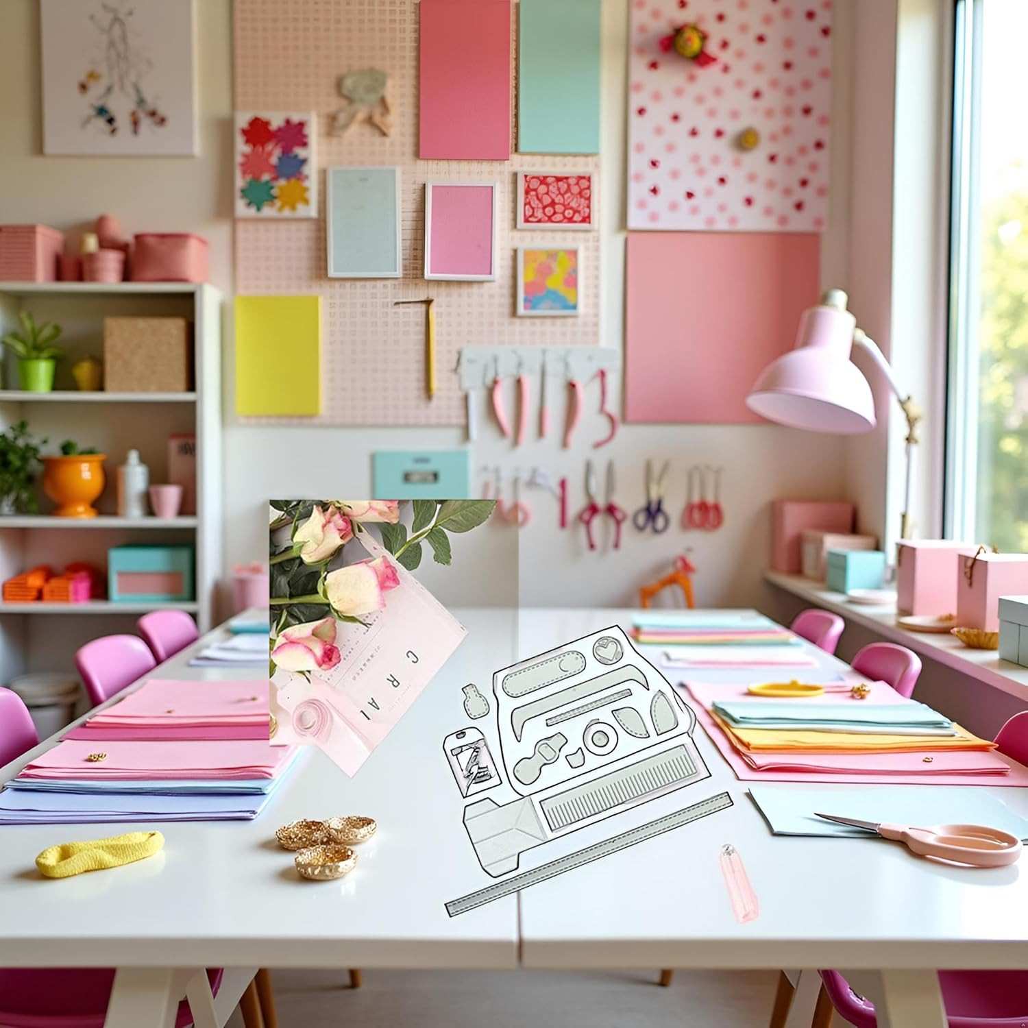 Handbag Metal Cutting Dies, Women'S Bag Embossing Stencil Mould Template for DIY