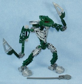 2005 Lego Bionicle HORDIKA (8736- 8741) Metru Nui Toa - Complete in Canisters