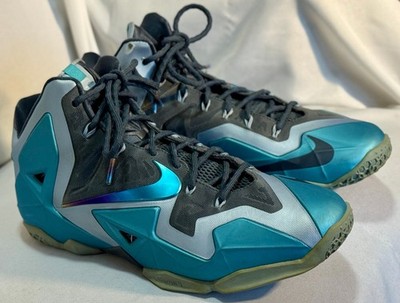 NIKE LeBron 11 /616175-401 US Men's 11.5 ARMORY SLATE/GAMMA BLUE/LT AMORY BLUE