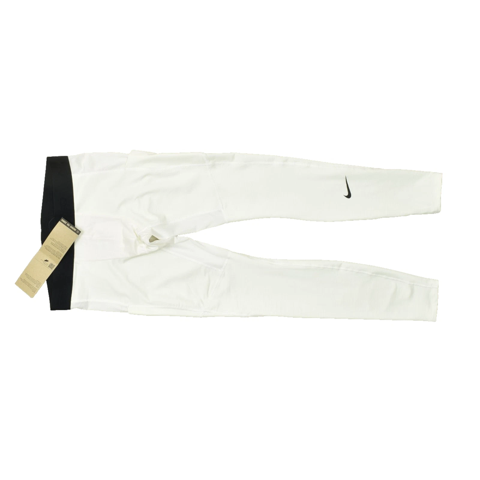Nike Pro Men White Base Layer Compression Pants Training Dri-FIT NEW FB7961-100
