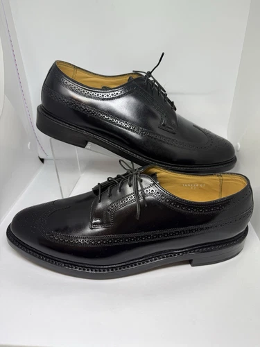 Florsheim Royal Imperial Kenmoor Black Wingtip Men's Shoes Size 13 3E NWOB