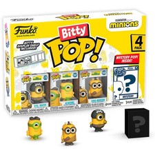 Blister 4 Figuras Bitty Pop Minions Series 1