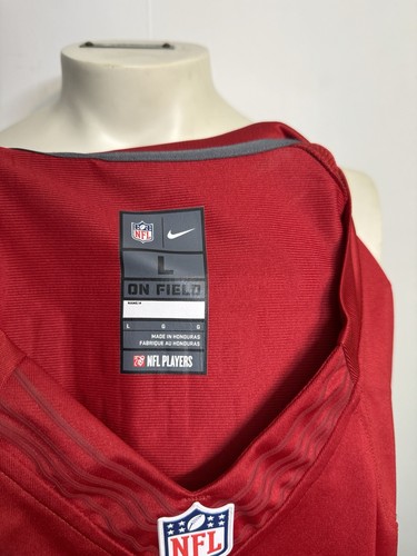 San Francisco 49ers Colin Kaepernick #7 NFL Football Red Nike Jersey Large - Picture 4 of 8