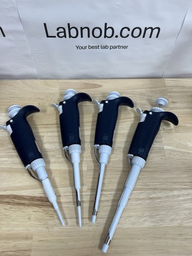 Gilson Pipetman L Pipettes P1000, 200, 20 & 2 uL: Calibrated, New Seal - Picture 2 of 3