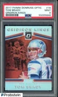 2017 Donruss Optic Gridiron Kings #16 Tom Brady New England Patriots PSA 9 MINT